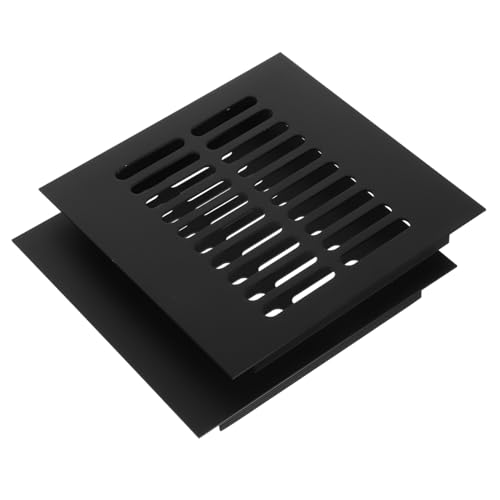 PEPLAYTAL 2stücke Aluminium Lüftungsgitter Für Schränke Rechteckige Luftventile Für Schuhschränke Kleiderschränke Und Möbel Optimiert Luftstrom Geschlossenen Räumen von PEPLAYTAL