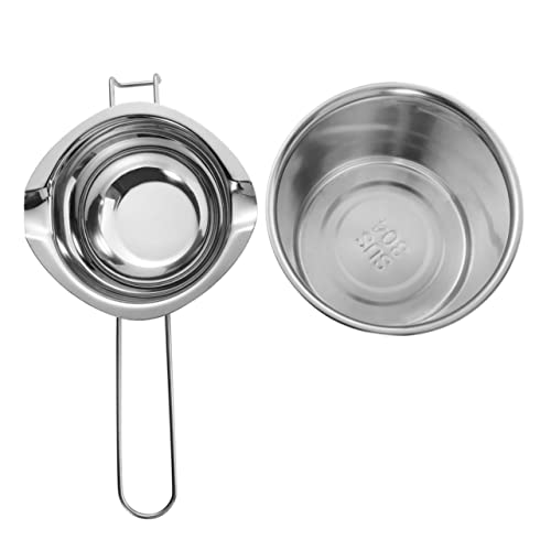 PEPLAYTAL 2Stücke Schmelztiegel Universeller Schokolade Butter und Candy Warmer Doppelwandig Hitzebeständig für Saucen und Schokolade im Wasserbad PEPLAYTAL 2Stücke Schmelztiegel Universeller Schokolade Butter und Candy Warmer Doppelwandig Hitzebeständig für Saucen und Schokolade im Wasserbad von PEPLAYTAL
