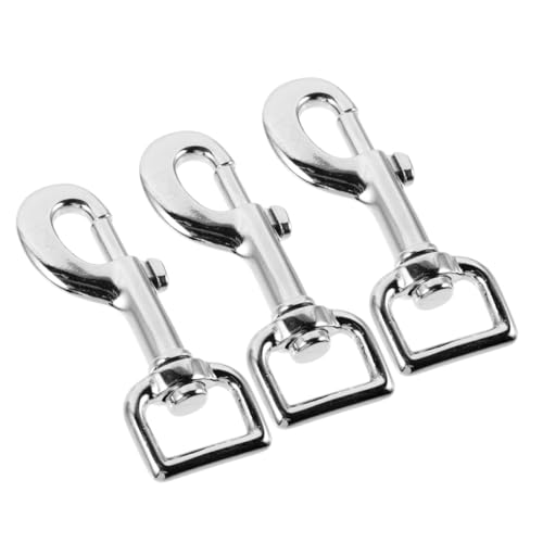 PEPLAYTAL 3 STÜCKE Drehbare Schnapphaken aus Zinklegierung Robuste Hundeleinen Clips Sichere Federschnappverschluss Karabiner für Kleine bis Große Hunde Kratzfeste Oberfläche Vielseitig PEPLAYTAL 3 STÜCKE Drehbare Schnapphaken aus Zinklegierung Robuste Hundeleinen Clips Sichere Federschnappverschluss Karabiner für Kleine bis Große Hunde Kratzfeste Oberfläche Vielseitig von PEPLAYTAL
