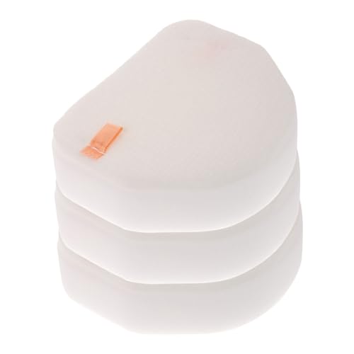 PEPLAYTAL 3 Sätze Filterkern für Shark Staubsauger Waschbare Hepa Filtereinsätze Kompatibel mit Effektive Staub Pollentrennung Ersatzteile für Handstaubsauger Weiß von PEPLAYTAL