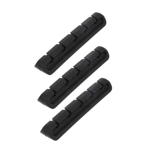 PEPLAYTAL 3 Stück Selbstklebende Kabelclips für Schreibtisch Langlebige Kabelhalter zur Kabelorganisation Kompakte Praktische Drahtbefestigung für Büro Küche Glas und Metalloberflächen von PEPLAYTAL