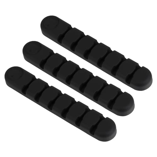 PEPLAYTAL 3 Stück Selbstklebende Kabelorganisatoren Niedliche Silikon Kabelwickler für Desktop Kabelmanagement für Aufgeräumtes Zuhause und Büro PEPLAYTAL 3 Stück Selbstklebende Kabelorganisatoren Niedliche Silikon Kabelwickler für Desktop Kabelmanagement für Aufgeräumtes Zuhause und Büro von PEPLAYTAL