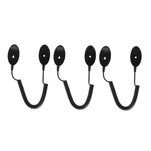 PEPLAYTAL 3 Stück Selbstklebende Remote Leash Halterung Rundes Anti verlust Seil für Tv Fernbedienung und Gaming Controller Kompatibel Einfache Montage Ohne Bohren Platzsparend und Sicher von PEPLAYTAL