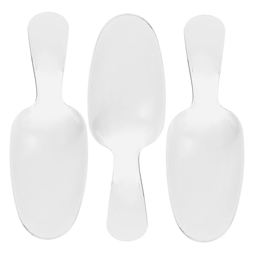 PEPLAYTAL 3 Stück Teiliges Edelstahl Dessertlöffel Kurzgriff Multifunktional Eisportionierer Teelöffel für Eiscreme Obst Kaffee Zuhause Restaurant von PEPLAYTAL