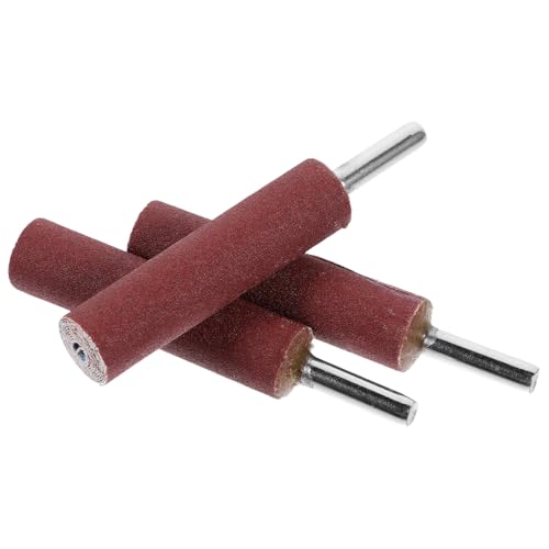 PEPLAYTAL 3 Stück Teiliges Schaft Schleifhülsen Körnung Langlebig für Bohrmaschine Holz Metall Kunststoff Polieren und Schleifen von PEPLAYTAL