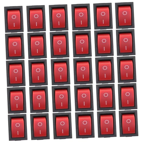 PEPLAYTAL 35 Stück Teiliges Kippschalter Kunststoff Kupfer Netzschalter für Elektrische Geräte und Haushaltsgeräte Geeignet für Boote und Instrumente PEPLAYTAL 35 Stück Teiliges Kippschalter Kunststoff Kupfer Netzschalter für Elektrische Geräte und Haushaltsgeräte Geeignet für Boote und Instrumente von PEPLAYTAL