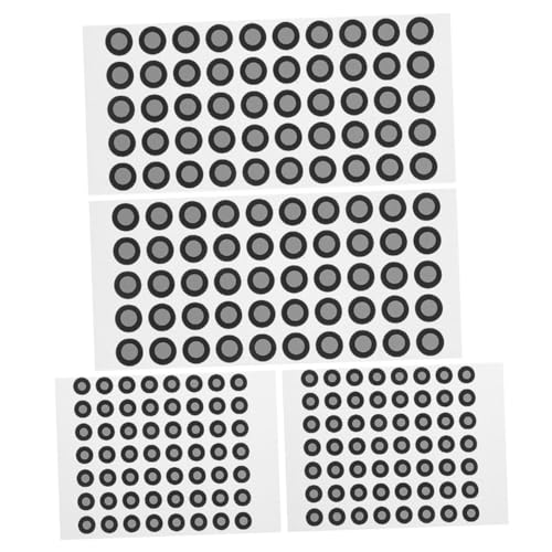 PEPLAYTAL 4 Blätter Scanning Marker Reflektierende Aufkleber Hochpräzise Trackingpunkte für Shining Scanner Industrie Medizin Animation Kompatibel von PEPLAYTAL