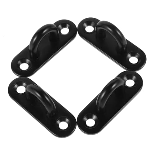 PEPLAYTAL 4 Stk. Edelstahl Pad Eye Plate Deckenhaken Teilig Rostfreie U Förmige Wandhalterung Kompakt Tragfähig Einfach zu Montieren Vielseitig für Wand und Decke zum Aufhängen von Schweren PEPLAYTAL 4 Stk. Edelstahl Pad Eye Plate Deckenhaken Teilig Rostfreie U Förmige Wandhalterung Kompakt Tragfähig Einfach zu Montieren Vielseitig für Wand und Decke zum Aufhängen von Schweren von PEPLAYTAL