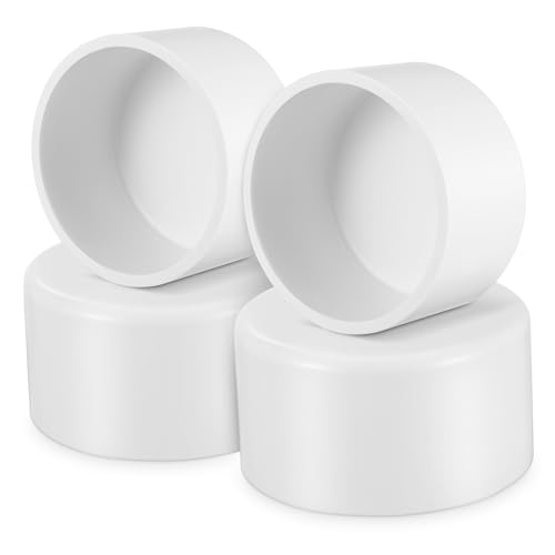 PEPLAYTAL 4 Stk. PVC Rohrstopfen Innen Ø PVC Endkappen Rohrkappen aus Robustem für Möbel Garten Vielseitig Dichtend Langlebig Vielseitig Einsetzbar PEPLAYTAL 4 Stk. PVC Rohrstopfen Innen Ø PVC Endkappen Rohrkappen aus Robustem für Möbel Garten Vielseitig Dichtend Langlebig Vielseitig Einsetzbar von PEPLAYTAL