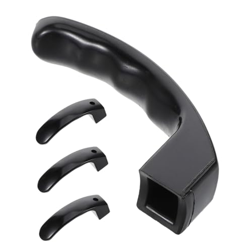 PEPLAYTAL 4 Stück Bakelit Topfgriff Teilig Hitzebeständig Abnehmbar Ergonomisch für Kochtöpfe Pfannen Küchenutensilien Sicherer Griff Ersatzgriff Modern Elegant von PEPLAYTAL