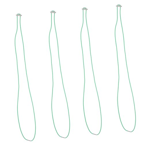 PEPLAYTAL 4 Stück Elastische Müllbeutel Befestigungsbänder Umfang Verstellbare Gummibänder zur Fixierung von Müllsäcken Rutschfest und Langlebig Geeignet für Mülleimer im Haushalt und Büro von PEPLAYTAL