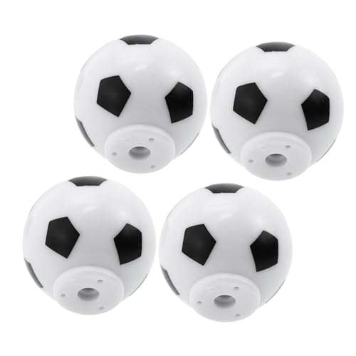 PEPLAYTAL 4 Stück Fußball Kommodenknöpfe Kinderzimmer Antikollisions Möbelgriffe für Schrank Schublade Tür Sicherer Fußballgriff für Kleiderschrank und Schrank Kindgerechtes Design von PEPLAYTAL