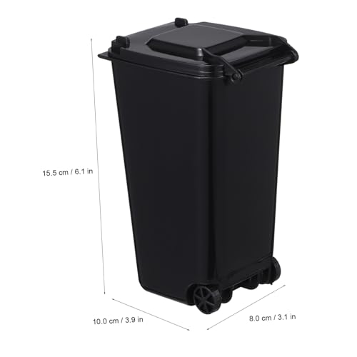 PEPLAYTAL 4 Stück Mini Mülltonnen aus Kunststoff mit Deckel und Vielseitige Kleine Desktop Papierkörbe für Büro Schlafzimmer und Wohnzimmer Stifthalter und Kosmetikeimer Geeignet PEPLAYTAL 4 Stück Mini Mülltonnen aus Kunststoff mit Deckel und Vielseitige Kleine Desktop Papierkörbe für Büro Schlafzimmer und Wohnzimmer Stifthalter und Kosmetikeimer Geeignet von PEPLAYTAL