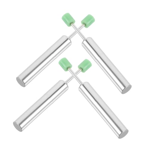 PEPLAYTAL 4 Stück Teiliges Edelstahl Dämpfer für Mülleimerdeckel Hydraulischer Soft Close Mechanismus Geräuschlose Absenkung Verstellbar für Küche Büro und Zuhause Geeignet von PEPLAYTAL