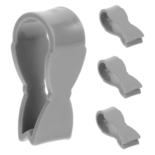 PEPLAYTAL 4 Stück Teiliges Handtuch Decken clip aus Robustem Kompakt und Leicht Praktische Befestigung für Küche und Badezimmer Einfache Handhabung ohne Bohren Multifunktional für Haushalt von PEPLAYTAL