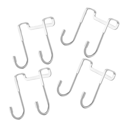 PEPLAYTAL 4 Stück Teiliges Over Door Hooks aus Rostfreiem Edelstahl Robuster Türhaken für Bad Küche und Schrank Einfach Einhängbar Belastbar und Platzsparend für Handtücher Kleidung und PEPLAYTAL 4 Stück Teiliges Over Door Hooks aus Rostfreiem Edelstahl Robuster Türhaken für Bad Küche und Schrank Einfach Einhängbar Belastbar und Platzsparend für Handtücher Kleidung und von PEPLAYTAL