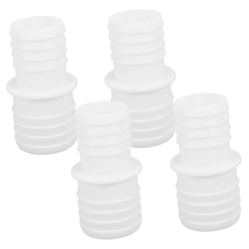 PEPLAYTAL 4 Stück Teiliges Waschmaschinen Ablaufschlauch Verlängerungsset Universeller Abfluss Adapter Langlebiger Wasser Schlauch Verbinder für Waschmaschinen und Spülmaschinen Einfache von PEPLAYTAL