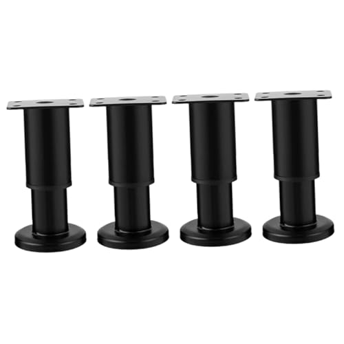 PEPLAYTAL 4 Stück Verstellbare Möbelbeine Kaltgewalztem Stahl Belastbare Tisch Stützbeine für Bettrahmen Höhenverstellbar Stabile Ersatzfüße für Möbel Wie Sofa Schrank Tisch PEPLAYTAL 4 Stück Verstellbare Möbelbeine Kaltgewalztem Stahl Belastbare Tisch Stützbeine für Bettrahmen Höhenverstellbar Stabile Ersatzfüße für Möbel Wie Sofa Schrank Tisch von PEPLAYTAL