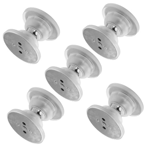 PEPLAYTAL 5 Sätze Selbstklebender Transparenter Gummi Türstopper Magnetischer Geräuschdämpfender Türhalter mit Weichem Gummipuffer Schwer Belastbar ohne Bohren für Zuhause Büro und Wohnmobil von PEPLAYTAL