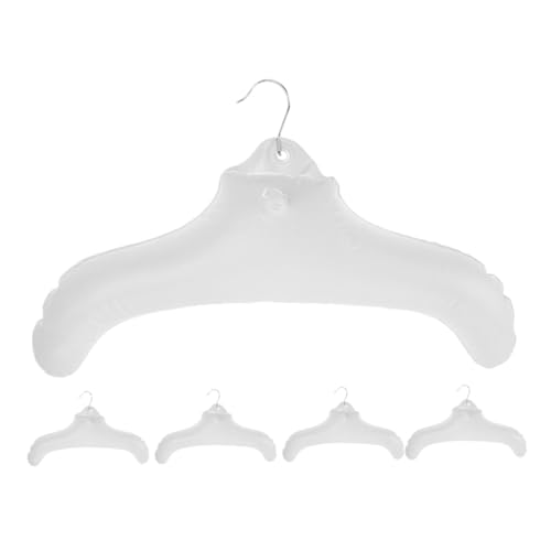 PEPLAYTAL 5 Stück Aufblasbare Faltbare Reise kleiderbügel aus Robustem PVC rutschfest Multifunktional als Kleider Hakenbügel für Outdoor Auto Büro Kompakt Verstaubar PEPLAYTAL 5 Stück Aufblasbare Faltbare Reise kleiderbügel aus Robustem PVC rutschfest Multifunktional als Kleider Hakenbügel für Outdoor Auto Büro Kompakt Verstaubar von PEPLAYTAL