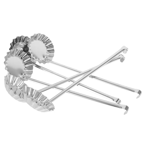 PEPLAYTAL 5 Stück Frittierlöffel Teilig mit Langem Griff Antihaft Öllöffel für Snacks Vielseitiges Küchengerät für Radieschen Kartoffel und Shrimp Küchlein PEPLAYTAL 5 Stück Frittierlöffel Teilig mit Langem Griff Antihaft Öllöffel für Snacks Vielseitiges Küchengerät für Radieschen Kartoffel und Shrimp Küchlein von PEPLAYTAL