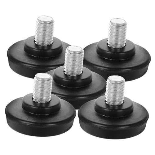 PEPLAYTAL 5 Stück Teiliges Robuste Stuhlgleiter aus Gummi für Friseurstühle Schwere Möbel Nivellierer mit Schraubfunktion Präzise Verarbeitet Langlebig und Ergonomisch für Salon Profis PEPLAYTAL 5 Stück Teiliges Robuste Stuhlgleiter aus Gummi für Friseurstühle Schwere Möbel Nivellierer mit Schraubfunktion Präzise Verarbeitet Langlebig und Ergonomisch für Salon Profis von PEPLAYTAL