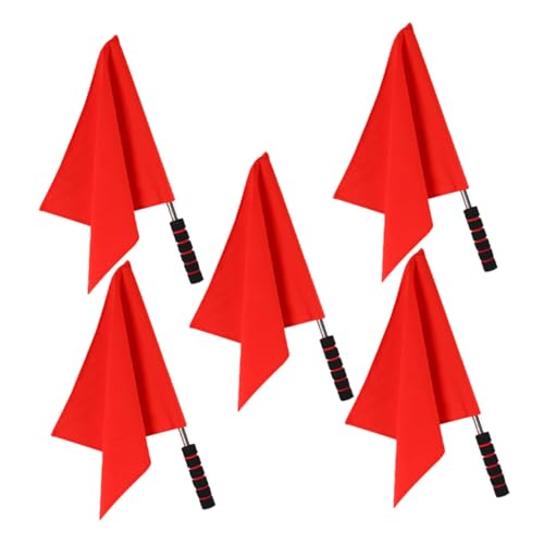 PEPLAYTAL 5 Stück Teiliges Signalflaggen aus Rostfreiem Edelstahl Robuste Schiedsrichter kommandoflaggen für Sportwettbewerbe Leicht Tragbar Klare und Präzise Kommunikation bei Wettkämpfen PEPLAYTAL 5 Stück Teiliges Signalflaggen aus Rostfreiem Edelstahl Robuste Schiedsrichter kommandoflaggen für Sportwettbewerbe Leicht Tragbar Klare und Präzise Kommunikation bei Wettkämpfen von PEPLAYTAL
