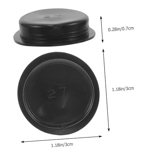 PEPLAYTAL 50 Stck Gummi Sparschwein Stopfen Rund Rubber Coin Bank Stoppers Sparpot Verschlussstopfen für Spardose Gummi Plugs für Münzspardosen Ersatz Zubehör PEPLAYTAL 50 Stck Gummi Sparschwein Stopfen Rund Rubber Coin Bank Stoppers Sparpot Verschlussstopfen für Spardose Gummi Plugs für Münzspardosen Ersatz Zubehör von PEPLAYTAL