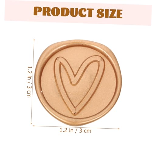 PEPLAYTAL 50 Stück Herzmuster Wachssiegel Aufkleber Selbstklebend mit Starker Haftung für Umschläge Geschenkverpackung DIY Dekoration Hochzeit Briefumschläge PEPLAYTAL 50 Stück Herzmuster Wachssiegel Aufkleber Selbstklebend mit Starker Haftung für Umschläge Geschenkverpackung DIY Dekoration Hochzeit Briefumschläge von PEPLAYTAL
