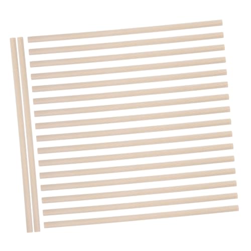PEPLAYTAL 50 Stück Teiliges Holzstäbe Natürliche Holzdübel für DIY Bastelprojekte Macrame Stäbe zum Bauen und Kreatives für Handwerk PEPLAYTAL 50 Stück Teiliges Holzstäbe Natürliche Holzdübel für DIY Bastelprojekte Macrame Stäbe zum Bauen und Kreatives für Handwerk von PEPLAYTAL