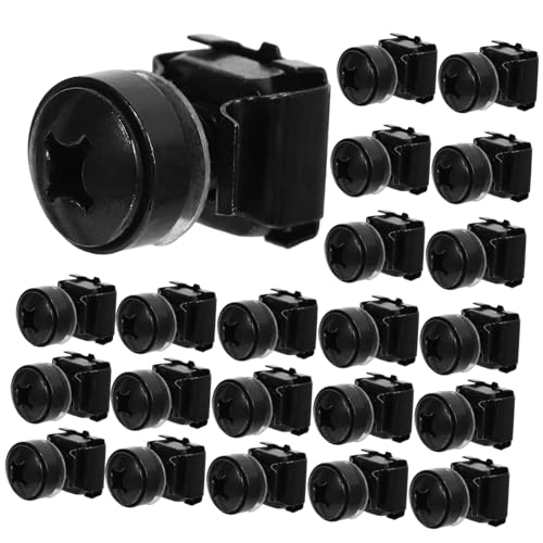 PEPLAYTAL 50 Stück Teiliges Rack Mount Cage Nuts und Schrauben aus Robustem Kohlenstoffstahl Korrosionsbeständig Verschleißfest Einfach zu Montieren für Server Schrank und PEPLAYTAL 50 Stück Teiliges Rack Mount Cage Nuts und Schrauben aus Robustem Kohlenstoffstahl Korrosionsbeständig Verschleißfest Einfach zu Montieren für Server Schrank und von PEPLAYTAL