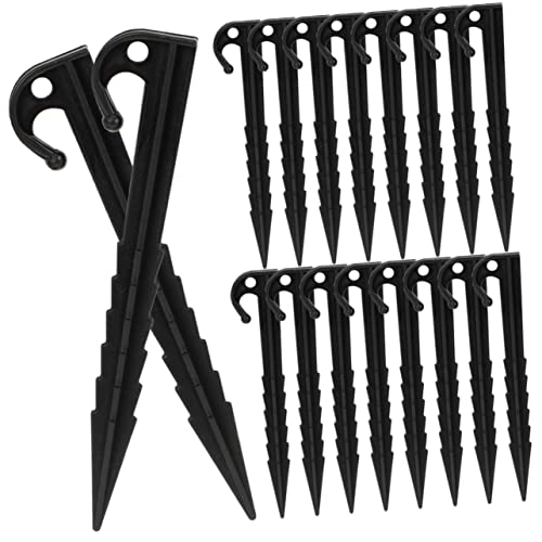 PEPLAYTAL 50 Stück Teiliges Zeltheringe aus Robustem Kunststoff Windfeste Camping Heringe mit Scharfem Ende für Harten Boden für Zelte Pavillons und Outdoor Ausrüstung PEPLAYTAL 50 Stück Teiliges Zeltheringe aus Robustem Kunststoff Windfeste Camping Heringe mit Scharfem Ende für Harten Boden für Zelte Pavillons und Outdoor Ausrüstung von PEPLAYTAL
