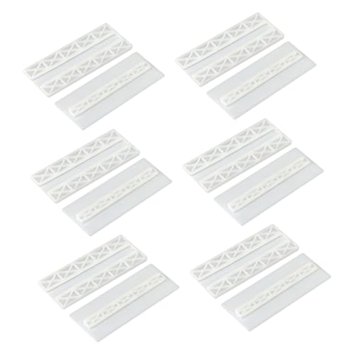 PEPLAYTAL 6 Paare Praktischer aus Langlebigem Abs Wandmontierbar ohne Bohren Selbstklebend für Router und für Kabelmanagement Zuhause PEPLAYTAL 6 Paare Praktischer aus Langlebigem Abs Wandmontierbar ohne Bohren Selbstklebend für Router und für Kabelmanagement Zuhause von PEPLAYTAL