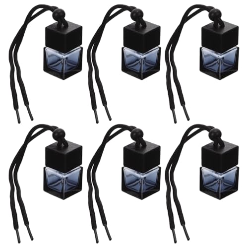 PEPLAYTAL 6 Stück Nachfüllbare Auto Duftdiffusor Flaschen Glas Aromatherapie Auto Lufterfrischer Kompakt Leicht für Haus Büro Modisches Design PEPLAYTAL 6 Stück Nachfüllbare Auto Duftdiffusor Flaschen Glas Aromatherapie Auto Lufterfrischer Kompakt Leicht für Haus Büro Modisches Design von PEPLAYTAL