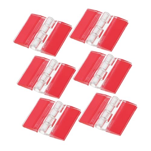 PEPLAYTAL 6 Stück Selbstklebende Acrylscharniere Starke Haftung Vielseitig Einsetzbar für Kunststoff Kompakte Kleine Klappscharniere für Möbel Boxen DIY reparaturen PEPLAYTAL 6 Stück Selbstklebende Acrylscharniere Starke Haftung Vielseitig Einsetzbar für Kunststoff Kompakte Kleine Klappscharniere für Möbel Boxen DIY reparaturen von PEPLAYTAL