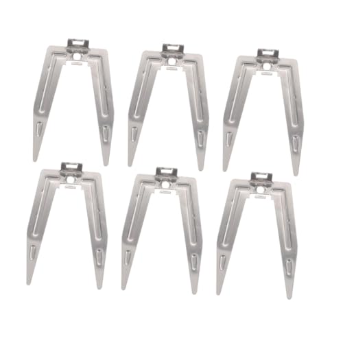 PEPLAYTAL 6 Stück Teiliges Rotierende Brathähnchengabel für Airfryer und Elektrischen Grill Hitzebeständig Rostfrei Gleichmäßige Wärmeverteilung Leicht zu Reinigen für Grill und Bratfleisch PEPLAYTAL 6 Stück Teiliges Rotierende Brathähnchengabel für Airfryer und Elektrischen Grill Hitzebeständig Rostfrei Gleichmäßige Wärmeverteilung Leicht zu Reinigen für Grill und Bratfleisch von PEPLAYTAL