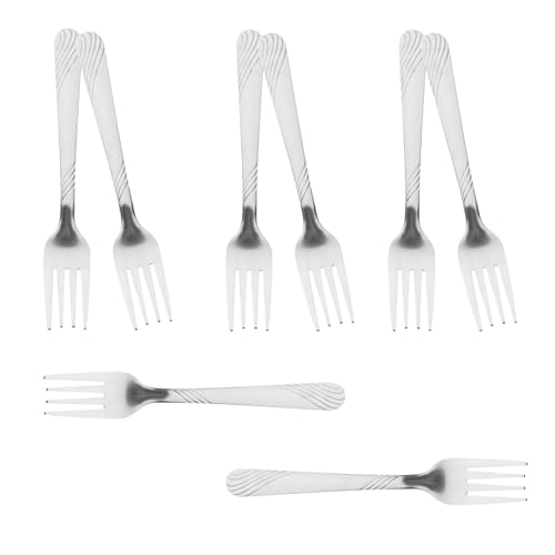 PEPLAYTAL 8 Stück Teiliges Edelstahl Steakbesteck Mehrzweck Küchen gabeln mit Kreativem Perlenmuster Rostfrei Wiederverwendbar Spülmaschinenfest für Zuhause Restaurant Hotelgebrauch PEPLAYTAL 8 Stück Teiliges Edelstahl Steakbesteck Mehrzweck Küchen gabeln mit Kreativem Perlenmuster Rostfrei Wiederverwendbar Spülmaschinenfest für Zuhause Restaurant Hotelgebrauch von PEPLAYTAL