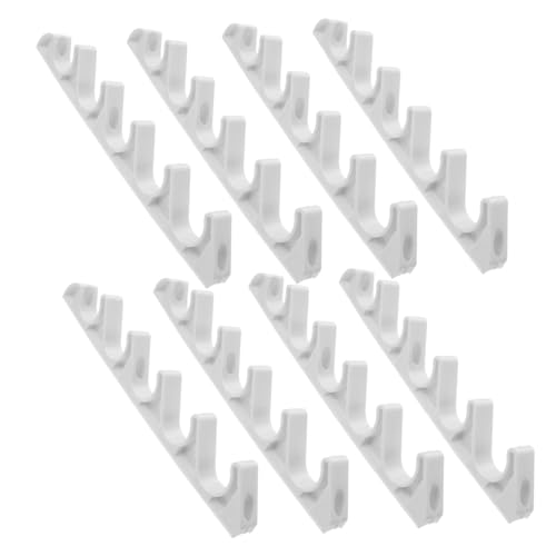 PEPLAYTAL 8 Stück Teiliges Nylon Verstellstück für Outdoor Klappstühle Fach Verstellbarer Halteclip mit Fünf Zähnen Wetterbeständig und Robust Ersatzteil für Gartenmöbel Campingstuhl von PEPLAYTAL