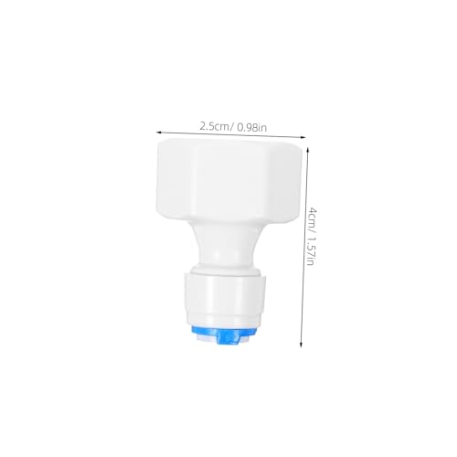 PEPLAYTAL 8 Stück Teiliges Schnellverbinder Wasserfilter Langlebige Kunststoff wasseranschlüsse mit Innengewinde Druckbeständig für Wasserleitung Trinkwasserfilter Home Office Schule PEPLAYTAL 8 Stück Teiliges Schnellverbinder Wasserfilter Langlebige Kunststoff wasseranschlüsse mit Innengewinde Druckbeständig für Wasserleitung Trinkwasserfilter Home Office Schule von PEPLAYTAL