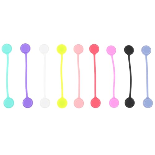 PEPLAYTAL 9 Stück Magnetische Kabelhalter Buntes Kompakter Weicher Kabelorganisator Praktisch für Schreibtisch Büro Zuhause und Unterwegs Tragbar und Platzsparend Flexibel und Reißfest PEPLAYTAL 9 Stück Magnetische Kabelhalter Buntes Kompakter Weicher Kabelorganisator Praktisch für Schreibtisch Büro Zuhause und Unterwegs Tragbar und Platzsparend Flexibel und Reißfest von PEPLAYTAL