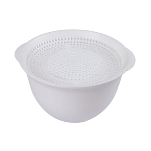 PEPLAYTAL Abtropfschüssel mit Mikrowellenfunktion Multifunktional für Obst Gemüse und Nudeln Platzsparendes Design Lebensmittelecht zum Erhitzen und Abtropfen Küche PEPLAYTAL Abtropfschüssel mit Mikrowellenfunktion Multifunktional für Obst Gemüse und Nudeln Platzsparendes Design Lebensmittelecht zum Erhitzen und Abtropfen Küche von PEPLAYTAL