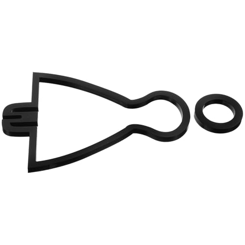 PEPLAYTAL Acryl Toilettenschild Weibliches Wc Symbol Washroom Sign Dekorativ Spritzwassergeschützt Selbstklebend für Badezimmer und Gemeinschaftstoiletten von PEPLAYTAL