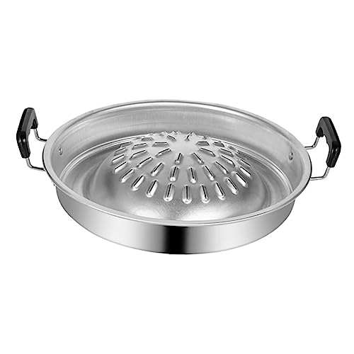 PEPLAYTAL Aluminium Bbq Grillpfanne mit Großer Oberfläche Gleichmäßige Hitzeverteilung Vielseitig für Steak Gemüse Fisch für Outdoor und Restaurant Langlebig und Leicht zu Reinigen PEPLAYTAL Aluminium Bbq Grillpfanne mit Großer Oberfläche Gleichmäßige Hitzeverteilung Vielseitig für Steak Gemüse Fisch für Outdoor und Restaurant Langlebig und Leicht zu Reinigen von PEPLAYTAL