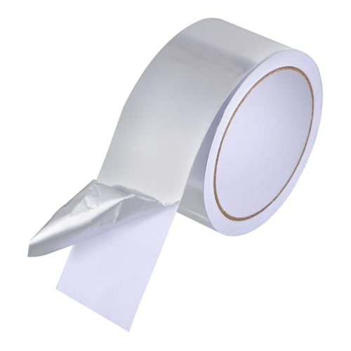 PEPLAYTAL Aluminiumfolie Klebeband Hitzebeständig Stark Haftend Vielseitig Einsetzbar für Dichtung Reparatur Isolierung Lüftung Rohre Auspuff PEPLAYTAL Aluminiumfolie Klebeband Hitzebeständig Stark Haftend Vielseitig Einsetzbar für Dichtung Reparatur Isolierung Lüftung Rohre Auspuff von PEPLAYTAL