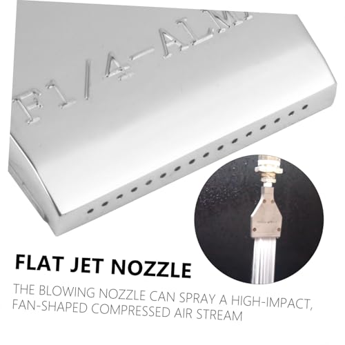 PEPLAYTAL Aluminiumlegierung Blasdüse für Luftkompressor Effiziente Luftkühlung und Trocknung Geräuscharm Luftstromoptimiert Vielseitig Einsetzbar für Industrieanwendungen PEPLAYTAL Aluminiumlegierung Blasdüse für Luftkompressor Effiziente Luftkühlung und Trocknung Geräuscharm Luftstromoptimiert Vielseitig Einsetzbar für Industrieanwendungen von PEPLAYTAL