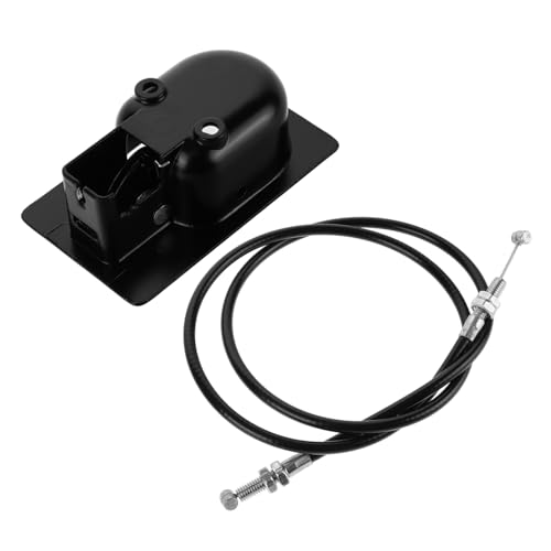 PEPLAYTAL Aluminiumlegierung Recliner Griff Ersatzteil Ergonomischer Sofa Hebel Robust für Bürostuhl Lehnstuhl und Büromöbel Schwarzer Verchromter Komfortgriff von PEPLAYTAL