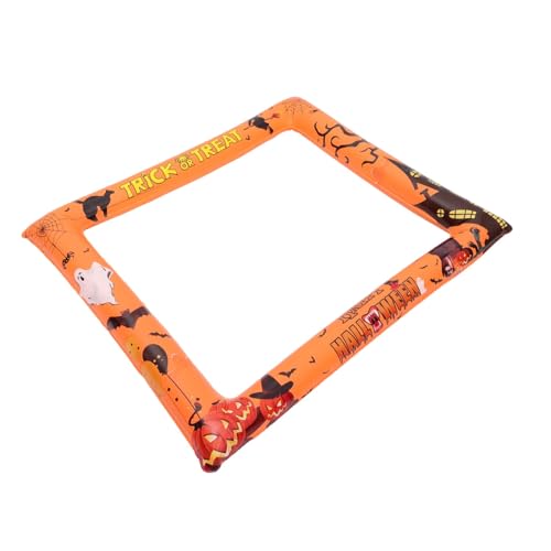 PEPLAYTAL Aufblasbarer Halloween Fotorahmen Plastik Selfie Rahmen Party Fotografie Requisite Leicht Strapazierfähig für Halloween Deko und Fotospaß mit Freunden PEPLAYTAL Aufblasbarer Halloween Fotorahmen Plastik Selfie Rahmen Party Fotografie Requisite Leicht Strapazierfähig für Halloween Deko und Fotospaß mit Freunden von PEPLAYTAL