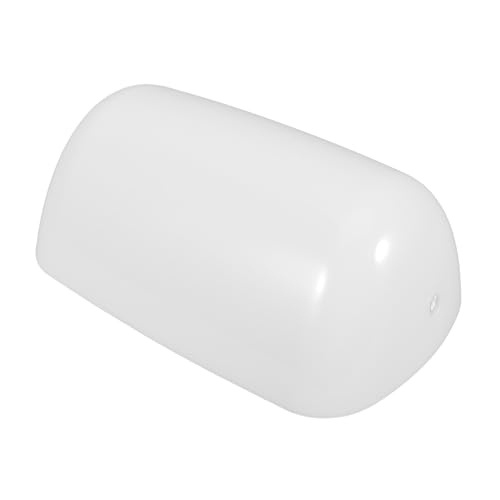 PEPLAYTAL Bankers Lampenschirm Ersatz Kunststoff Tischlampe Lampenschirm Retro Vintage Stil Robust Weiß Für Büro Wohnzimmer Bibliothek von PEPLAYTAL