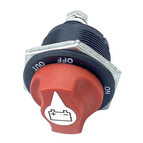 PEPLAYTAL Batterietrennschalter Hauptstrom Isolator für Auto Boot Atv Rv Utv Caravan Langlebiger Sicherheits Abschaltknopf von PEPLAYTAL