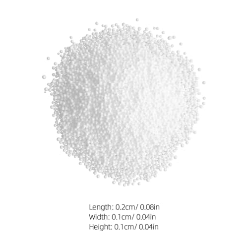 PEPLAYTAL Bean Bag Füllmaterial Schaumstofffüllung Leichter Sitzsack Füllstoff für Kissen Puppen DIY Sitzsäcke und Bastelprojekte Geruchlos von PEPLAYTAL